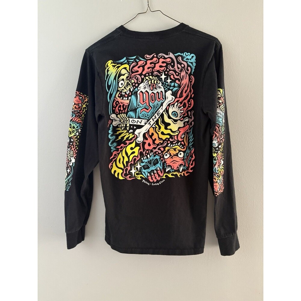 Sketchy Tank Tallboy Lurking Class Shirt Size S Black See You On The Other Side